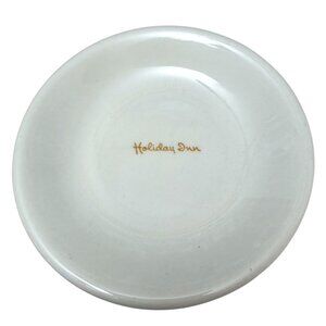 HOLIDAY INN Vintage Butter Pat Dish 4" Dunn Bennett England Restaurant Ware